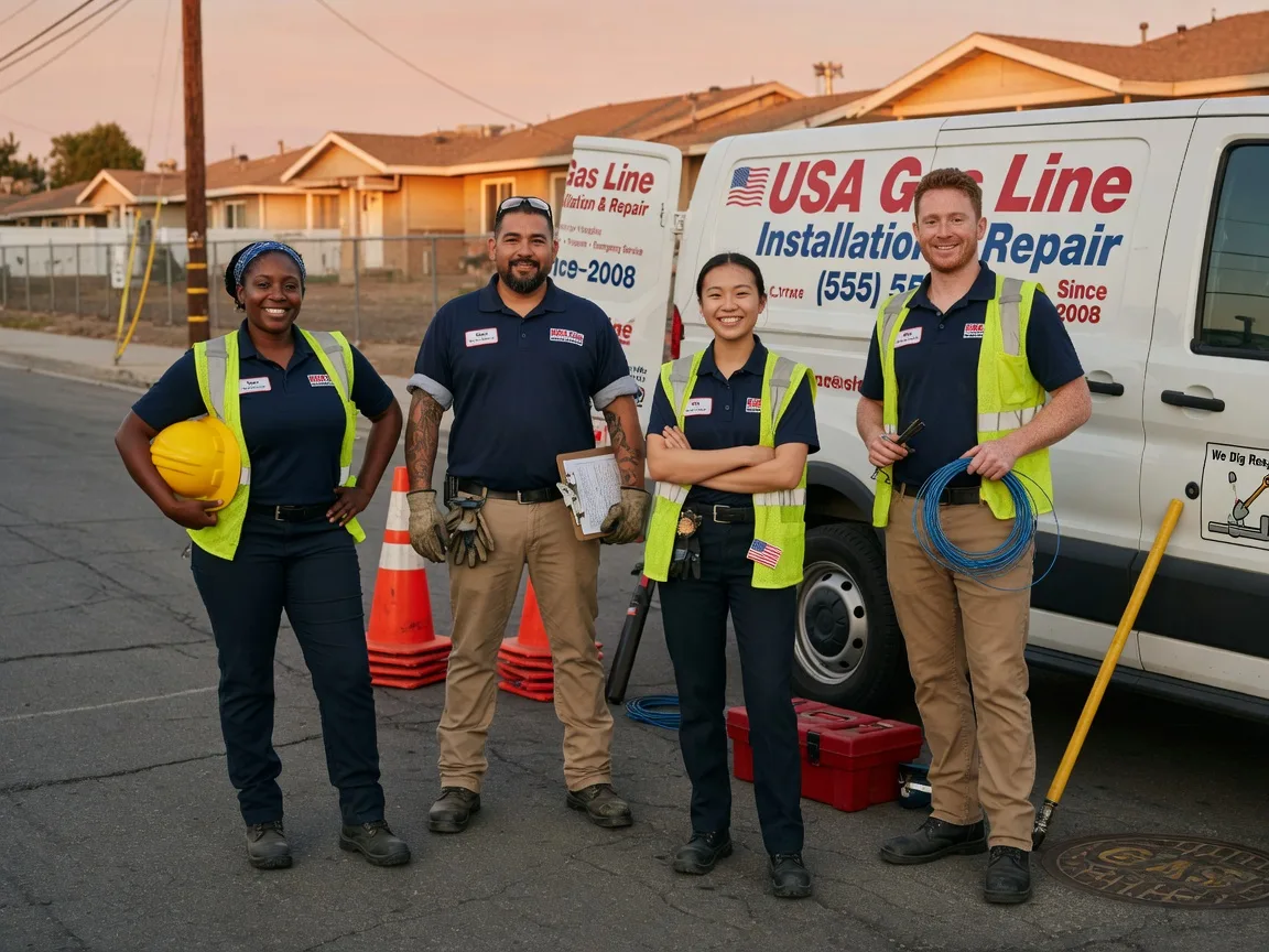 Gas Line Installation company in Waverly, WA